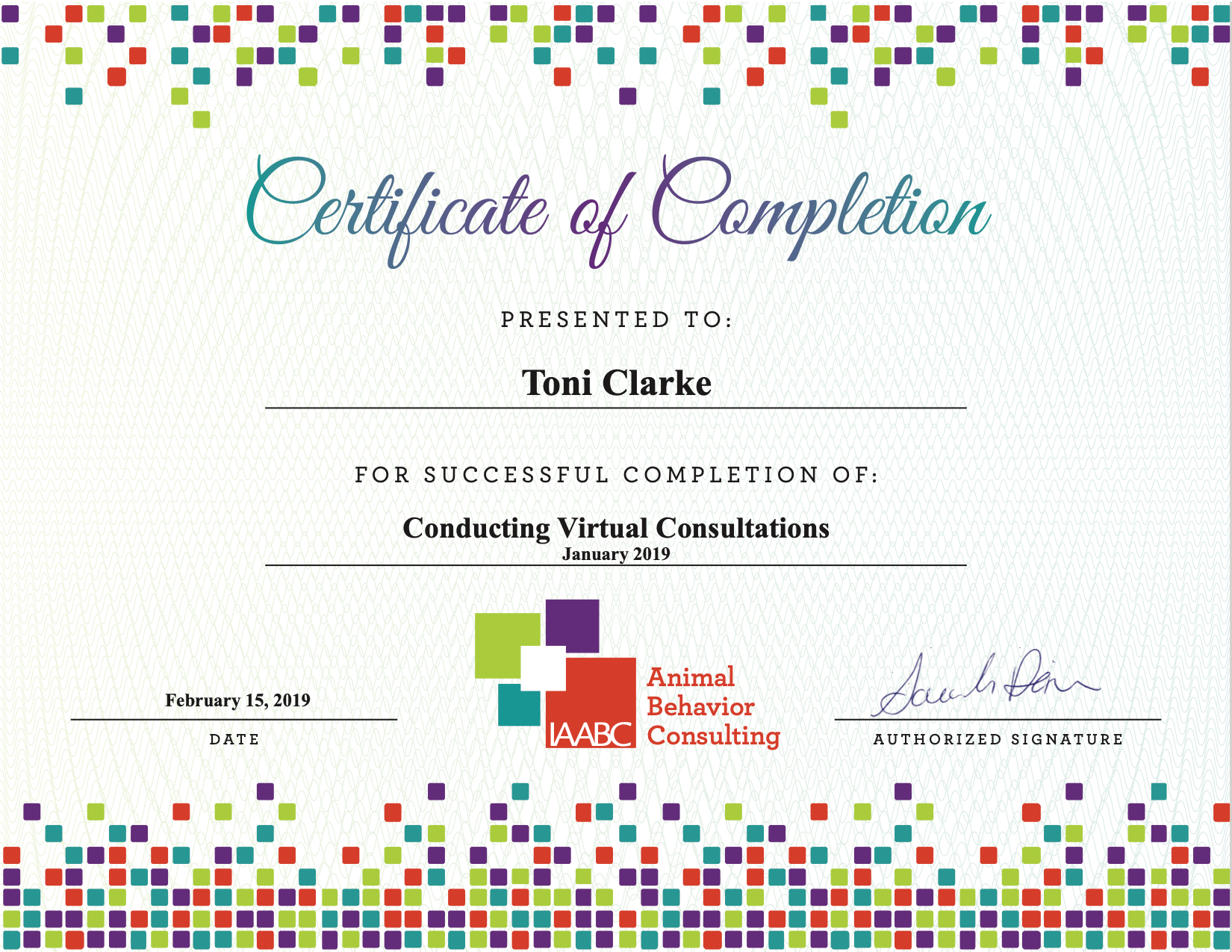 VirtualConsults.certificate.Clarke-1